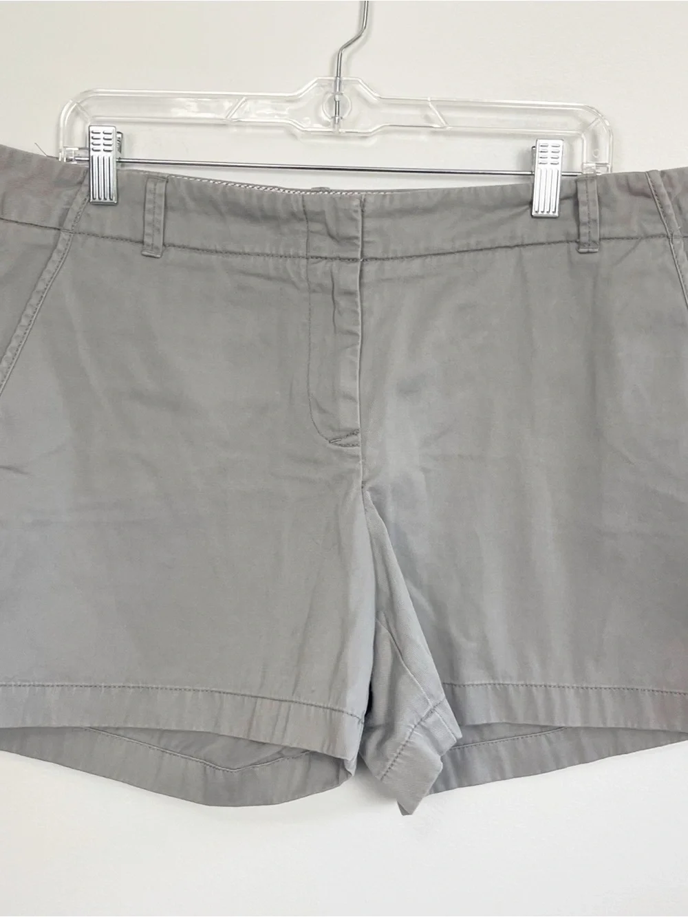 J.Crew Chino Classic Twill Gray Shorts Size 12 5” Inseam